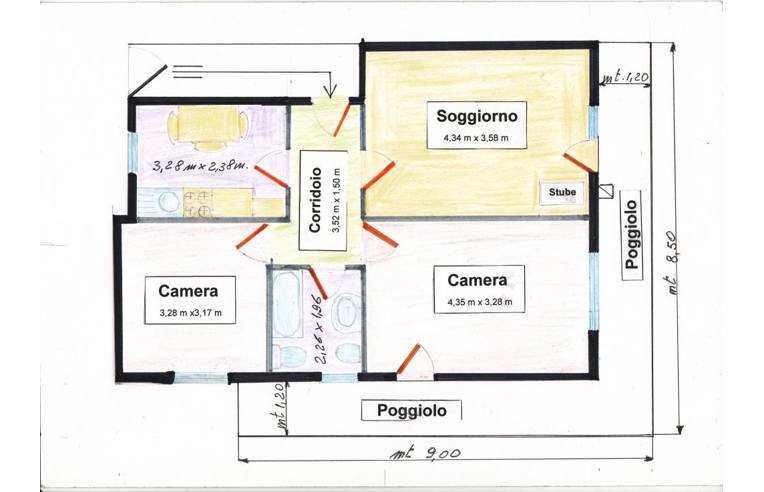 Quadrilocale in vendita a Santo Stefano di Cadore