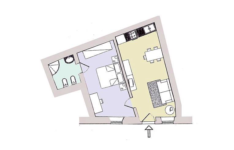 Foto 8 - Appartamento in Vendita da Privato - Radicondoli, Frazione Belforte