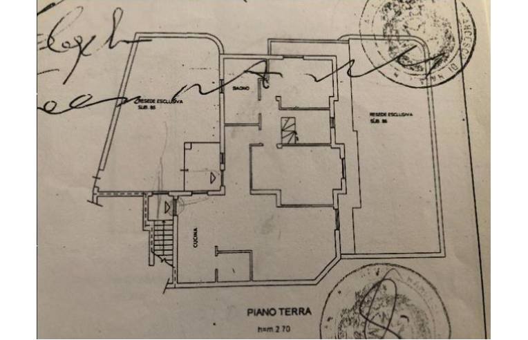 Foto 4 - Villetta a schiera in Vendita da Privato - Montepulciano, Frazione Sant'Albino