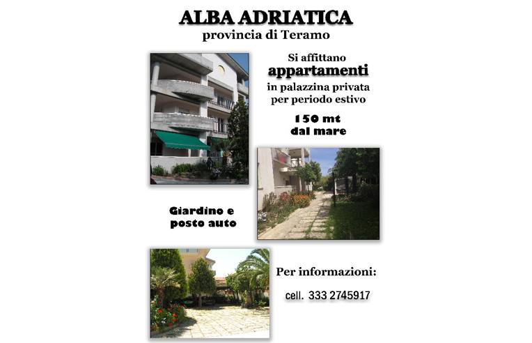 Affitto Appartamento Vacanze a Alba Adriatica