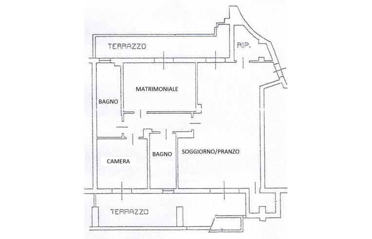 Trilocale in vendita a Prato, Zona Centro Storico