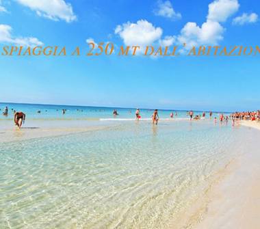 Villetta a schiera in affitto a Salve, Frazione Marina Di Pescoluse