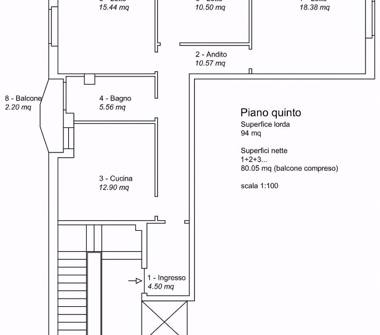 Appartamento in vendita a Nuoro, Frazione Centro città