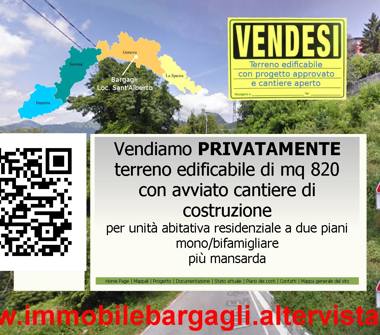 Terreno Edificabile Residenziale in vendita a Bargagli, Frazione San Alberto