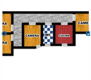 Quadrilocale in vendita a Palermo, Zona Corso Tukory