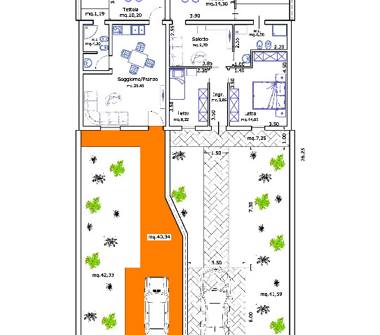 Villetta a schiera in vendita a Custonaci, Frazione Baglio Moglibelle