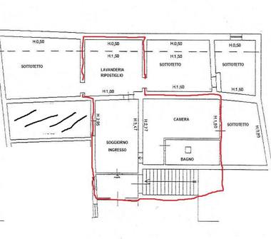 Mansarda in vendita a Fabriano (Ancona)