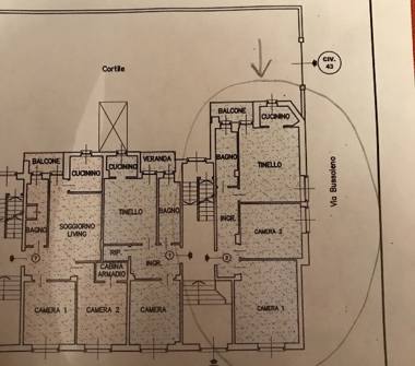 Trilocale in vendita a Collegno (Torino)
