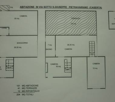Casa indipendente in vendita a Pietravairano (Caserta)
