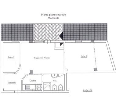 Mansarda in affitto a Campo di Giove (L'Aquila)