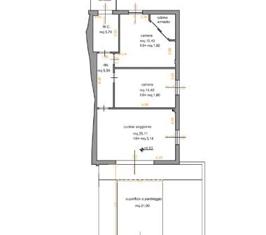Trilocale in vendita a Castelfiorentino (Firenze)