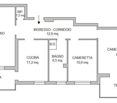 Trilocale in vendita a Guidonia Montecelio, Frazione Villanova