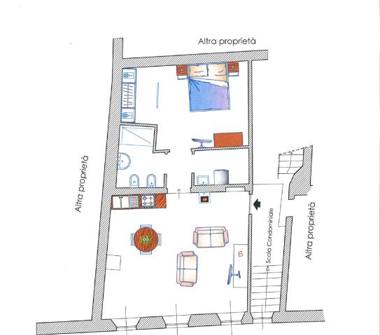 Bilocale in vendita a Radicondoli (Siena)