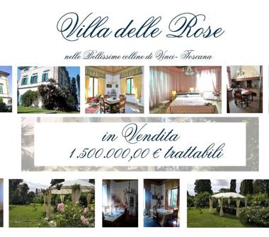 Villa in vendita a Cerreto Guidi, Frazione Poggio Tempesti