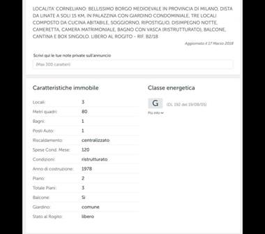 Trilocale in vendita a Truccazzano, Frazione Corneliano Bertario