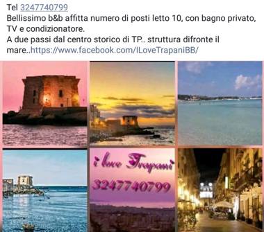 Affitto Stanza Doppia a Trapani (Trapani)