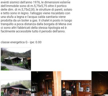 Baita/Chalet/Trullo in vendita a Cavazzo Carnico (Udine)