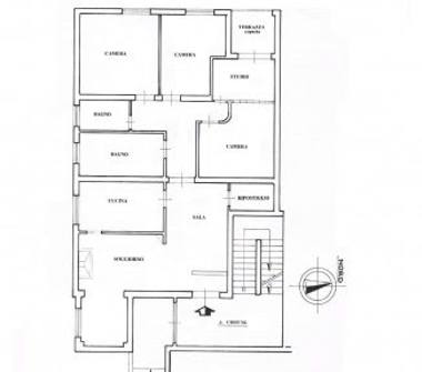 Appartamento in affitto a Bibbiena, Frazione Soci