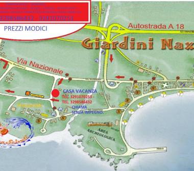 Affitto Appartamento Vacanze a Giardini-Naxos, Frazione Recanati