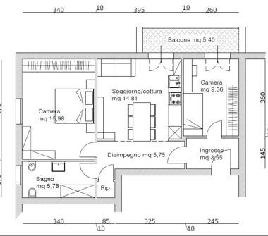 Trilocale in vendita a Medesano, Frazione Sant'Andrea Bagni