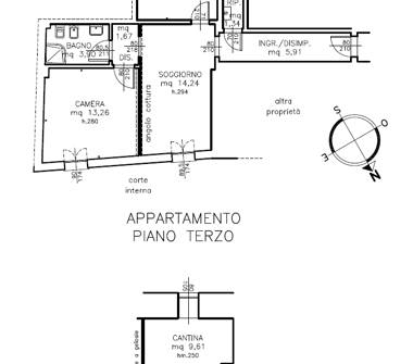 Trilocale in vendita a Medicina (Bologna)