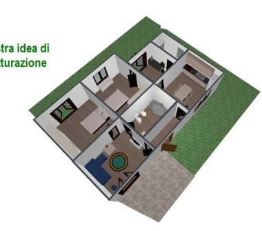 Casa indipendente in vendita a Rovito, Frazione Europa