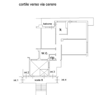 Trilocale in vendita a Roma, Zona Tuscolano, Via Maia 14