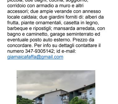 Villetta a schiera in vendita a Castrolibero (Cosenza)