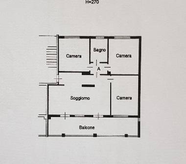 Trilocale in vendita a Reggio Emilia, Frazione Masone