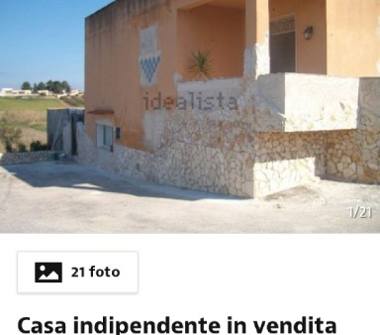 Affitto Villetta a schiera Vacanze a Trapani, Frazione Marausa, Via Barone 12