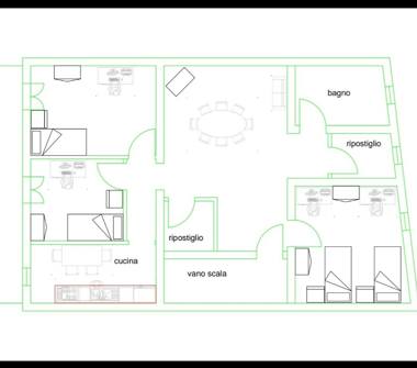 Affitto Stanza Singola a Palermo, Zona Montegrappa, Via Nervesa 32