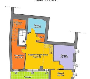 Quadrilocale in vendita a Alserio (Como)