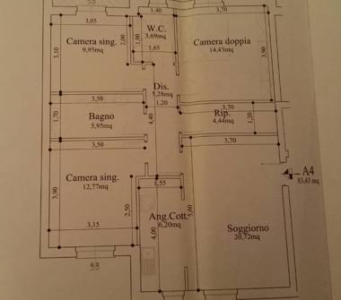 Quadrilocale in vendita a Sovicille (Siena)