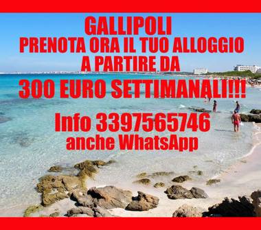 Affitto Appartamento Vacanze a Gallipoli (Lecce)