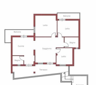 Quadrilocale in vendita a Centola, Frazione Foria