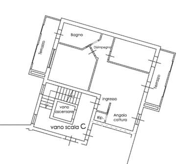 Trilocale in vendita a Serravalle Pistoiese, Frazione Cantagrillo