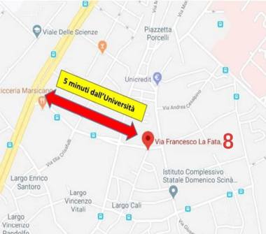 Porzione di casa in affitto a Palermo, Zona Montegrappa