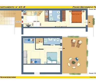 Affitto Appartamento Vacanze a Fano (Pesaro e Urbino), Via Franceschini 43 b