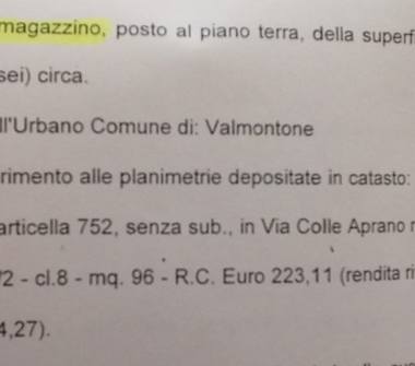 Terreno Agricolo/Coltura in vendita a Valmontone (Roma), Colle Sant'Onofrio