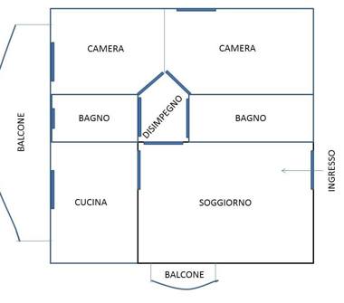 Trilocale in vendita a Castiglione d'Adda (Lodi)