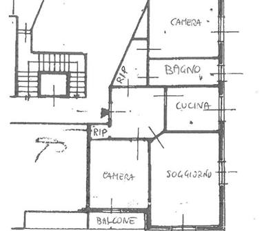 Trilocale in vendita a Voghera (Pavia), Via Giovanni Amendola 5