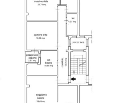 Appartamento in vendita a Carini, Frazione Villa Grazia Di Carini, Via Gioacchino Rossini 49