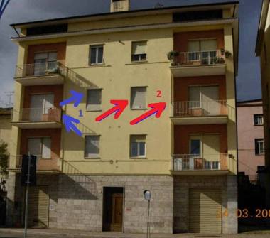 Trilocale in affitto a Orte, Frazione Orte Scalo, Corso Garibaldi 22