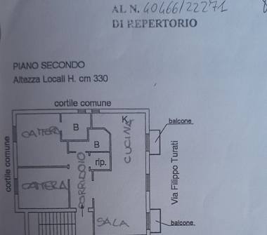 Trilocale in vendita a Bollate (Milano)