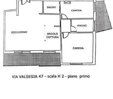 Appartamento in vendita a Roma, Zona Cesano di Roma, Via Valsesia 57
