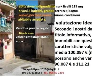 Casa indipendente in vendita a Ucria (Messina), Via Padre Bernardino 52