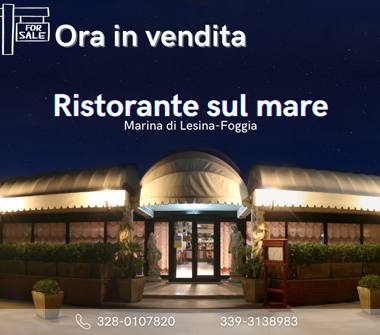 Ristorante in vendita a Lesina, Frazione Marina Di Lesina