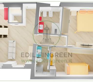 Trilocale in vendita a Cesano Maderno (Monza e Brianza), Via Brescia 1