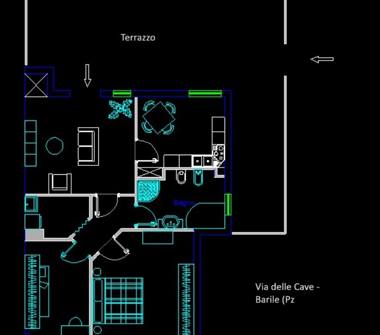 Quadrilocale in vendita a Barile (Potenza), Via delle Cave 8