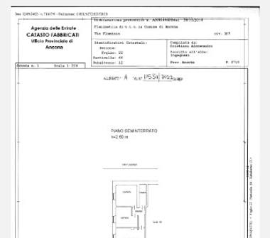 Quadrilocale in vendita a Falconara Marittima (Ancona), Via Flaminia 389